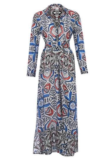 Goddess of Air - Hava Tanrıçası - Long Shirt Dress - Uzun Gömlek Elbise